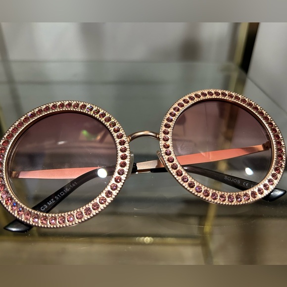 Sojos glam sunglasses - pink - Picture 1 of 3